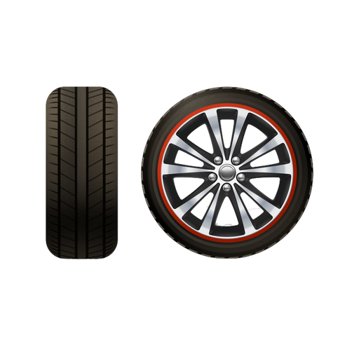 [W10008] Sport Alloy Wheels - 19" x 8.5" Super