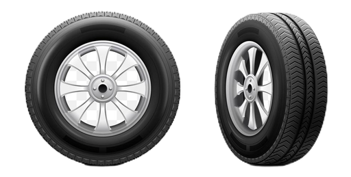[W10015] Winter Alloy Wheels - 17" x 7.5" Super